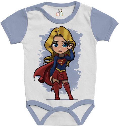 Body Bodies Bebê Personalizado Heroína Baby Super Girl Hd 2