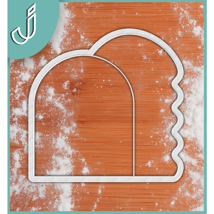 Cortador Porta Moldura Cenário Arco com babado voltas para pasta americana Biscoito Pão de Mel em Oferta na Shopee