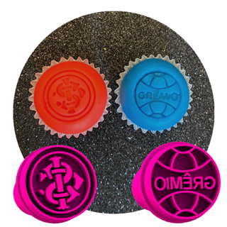 Carimbo / Marcador para Brigadeiros / Docinhos - Times Rio Grande do Sul - Internacional e Grêmio em Oferta na Shopee