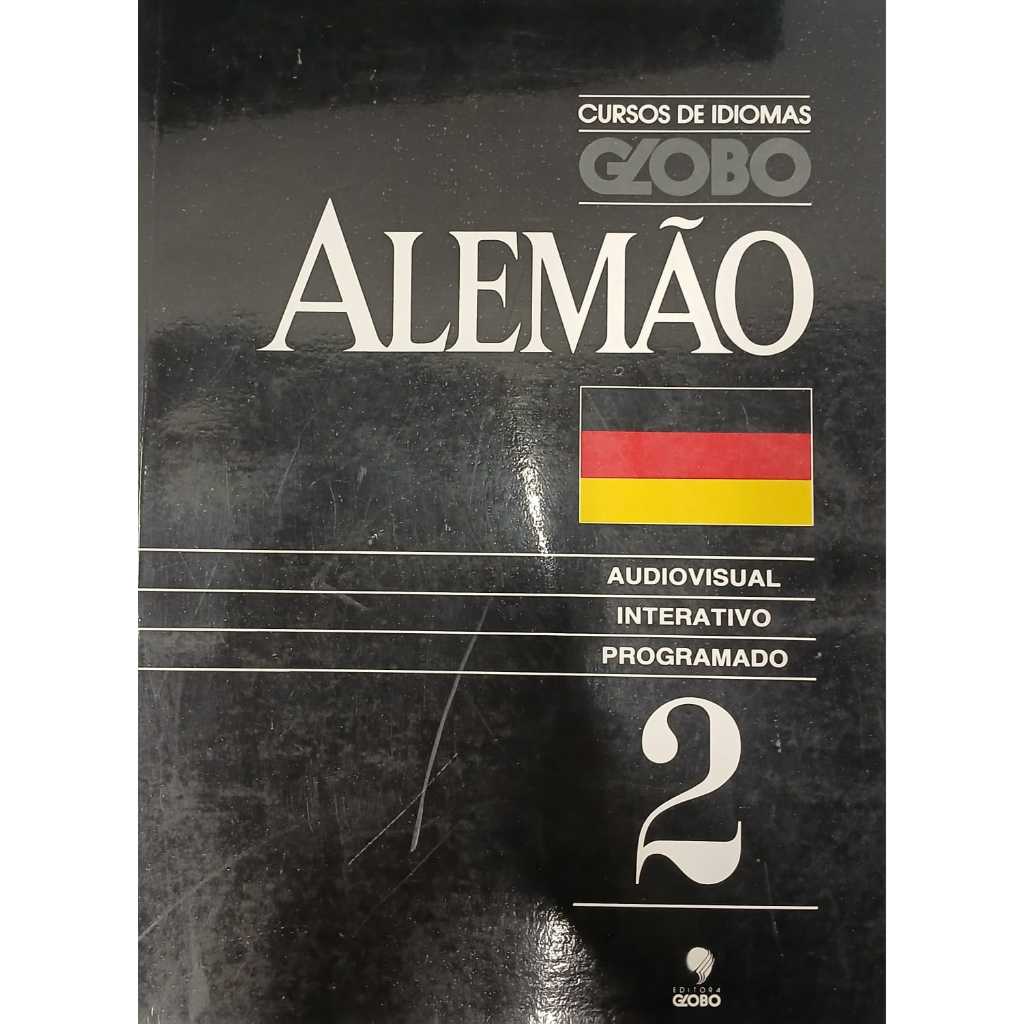 Curso de Idiomas Globo Alemão Volume 2 + Fita Cassete Audiovisual Interativo Programado