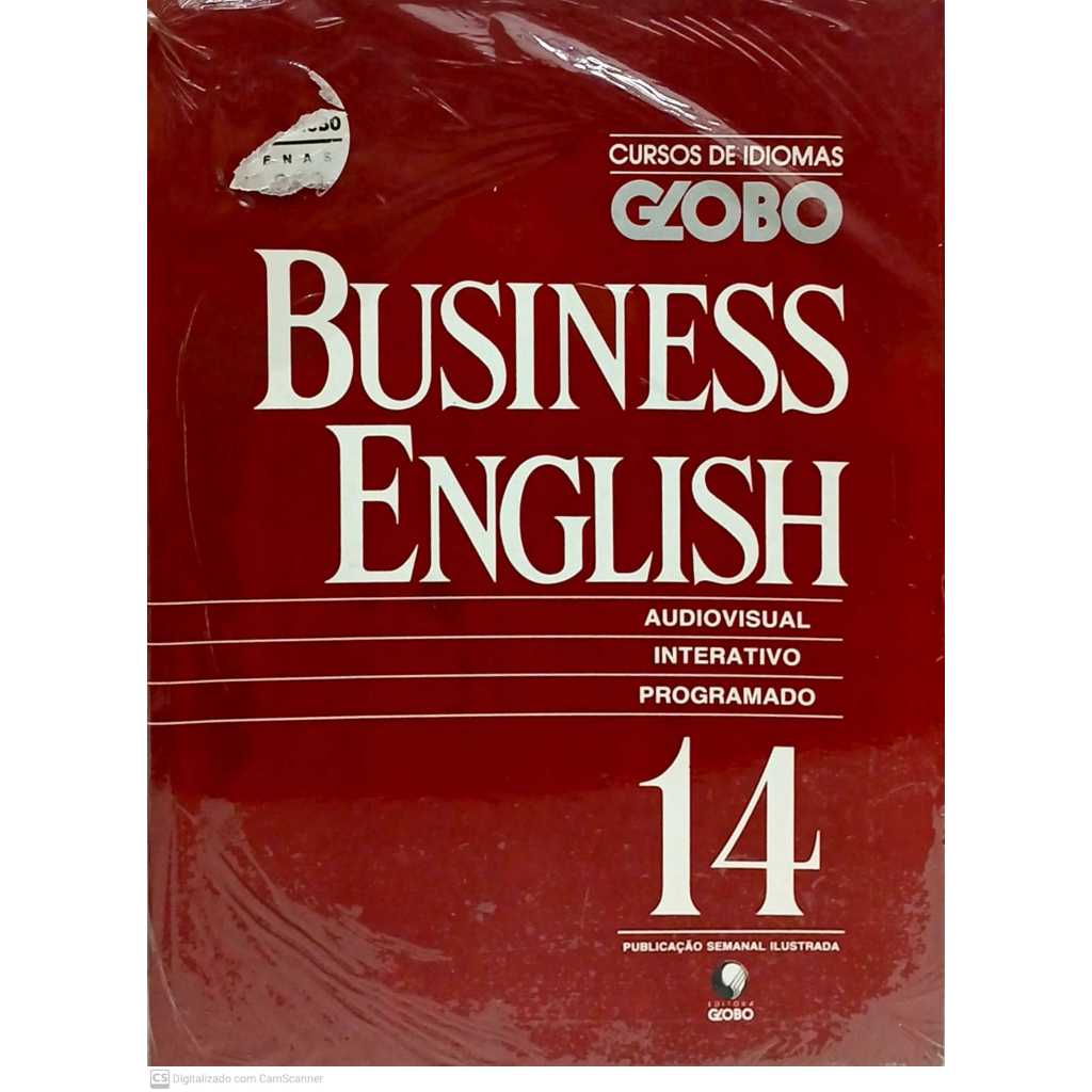 Curso de Idiomas Globo Business English Vol 14 Audiovisual Interativo Programado