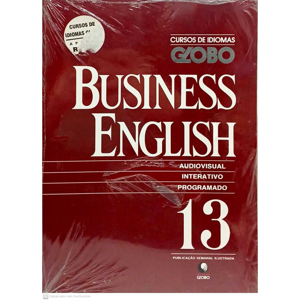 Curso de Idiomas Globo Business English Vol 13 Audiovisual Interativo Programado