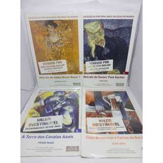 Coleção As Pinturas Mais Valiosas do Mundo Retrato de Adéle Bloch Doutor Paul Gachet Van Gogh em Oferta na Shopee