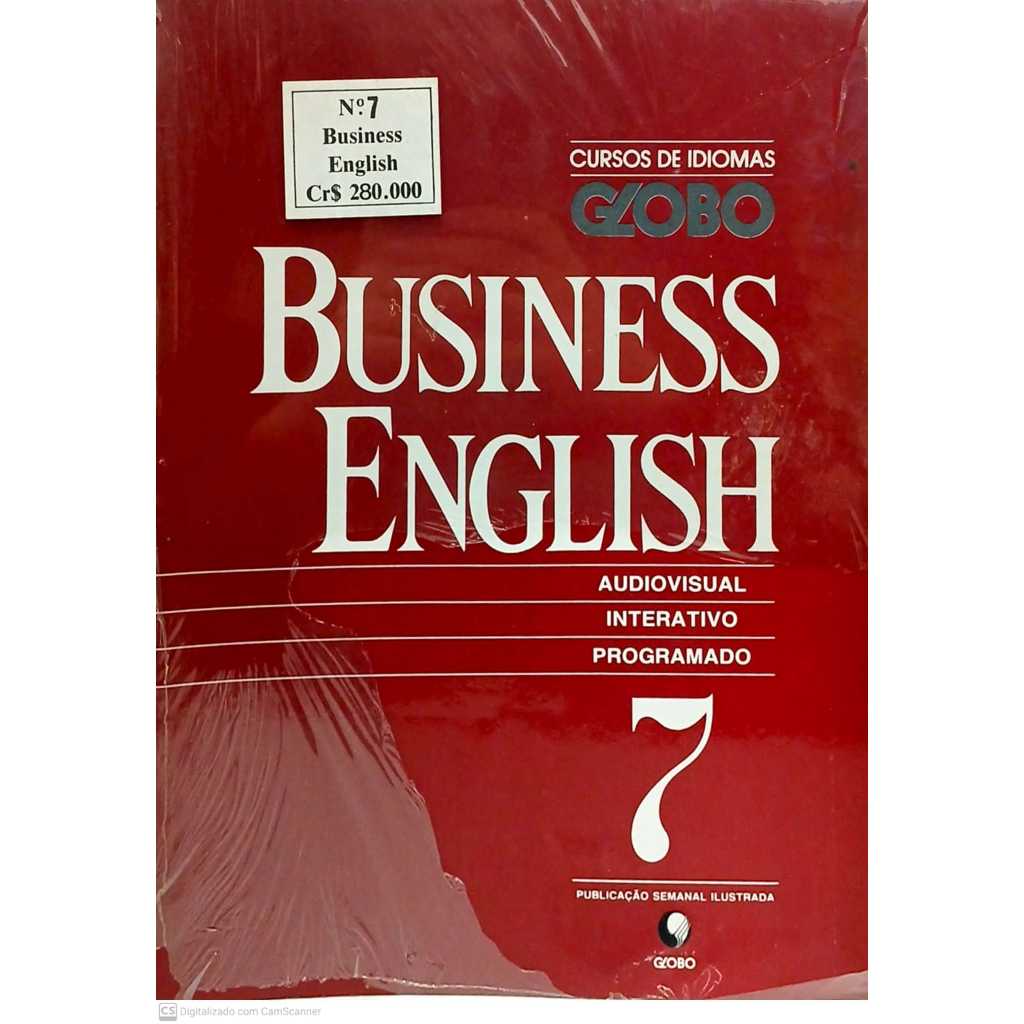 Curso de Idiomas Globo Business English Vol 7 Audiovisual Interativo Programado