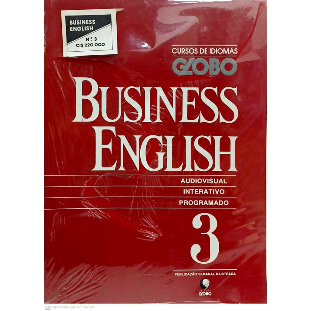 Curso de Idiomas Globo Business English Vol 3 Audiovisual Interativo Programado