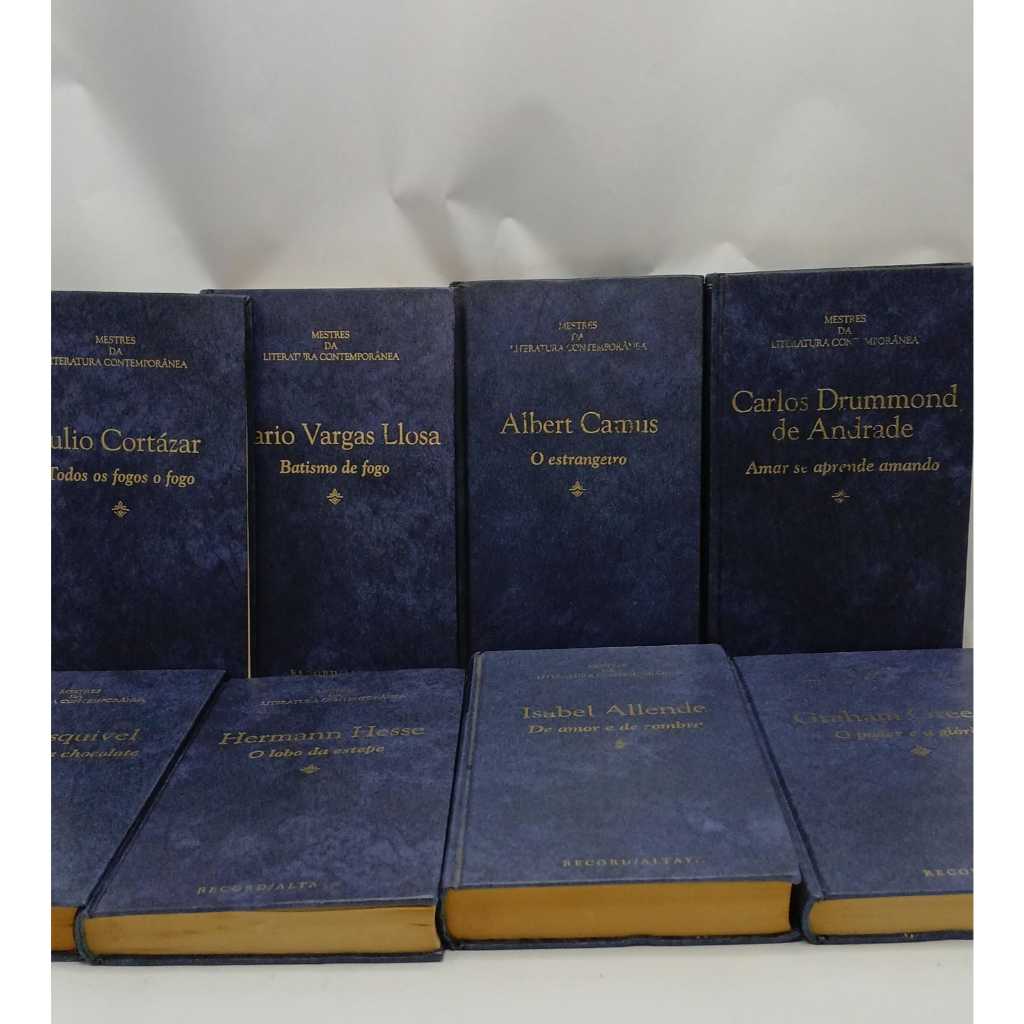Coleção Mestres da Literatura Contemporânea Guimarães Rosa Hermann Hesse Umberto Eco James Joyce