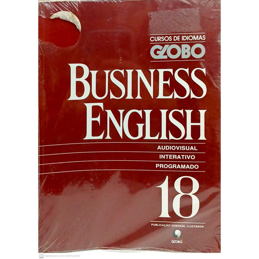 Curso de Idiomas Globo Business English Vol 18 Audiovisual Interativo Programado