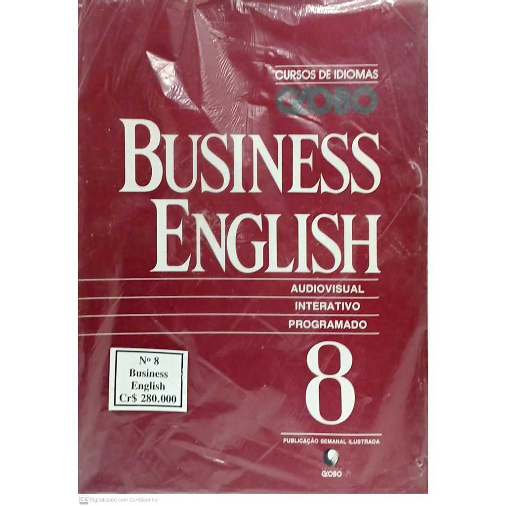 Curso de Idiomas Globo Business English Vol 8 Audiovisual Interativo Programado