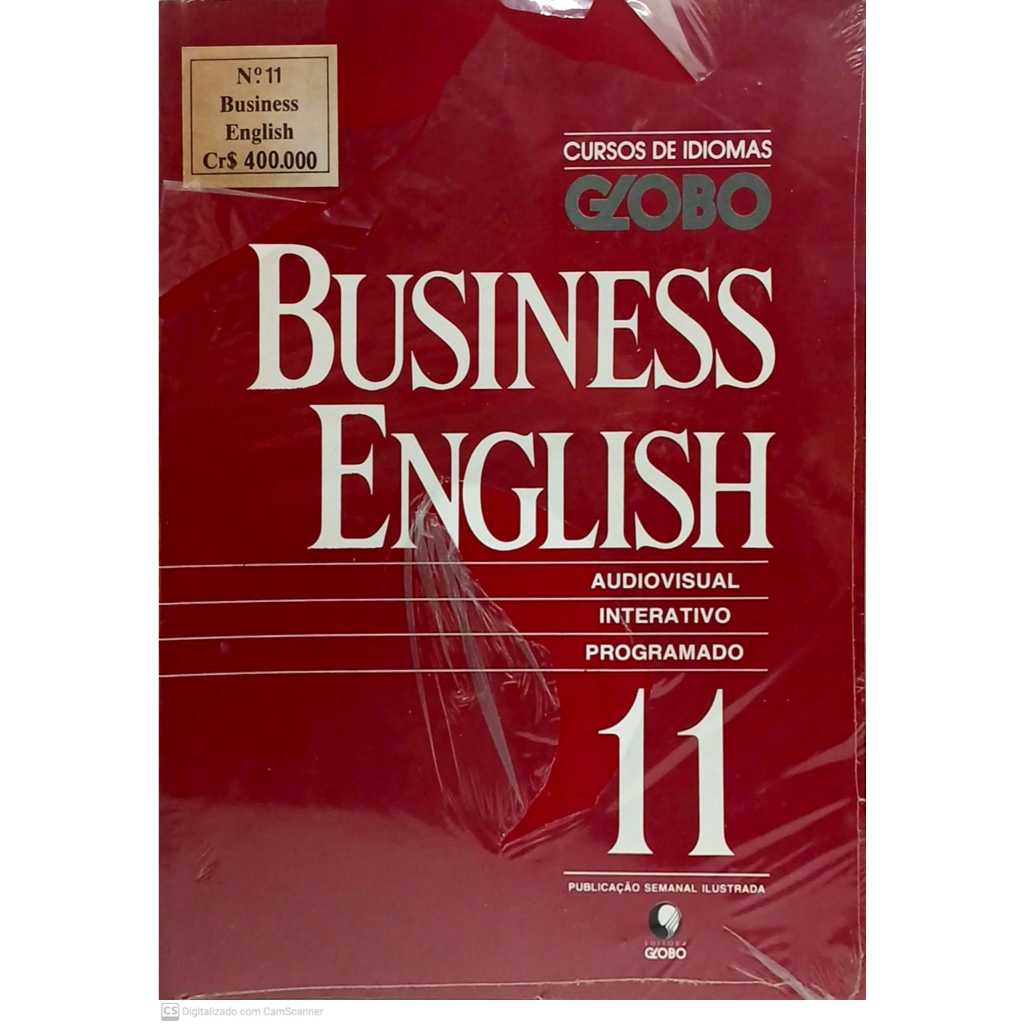 Curso de Idiomas Globo Business English Vol 11 Audiovisual Interativo Programado