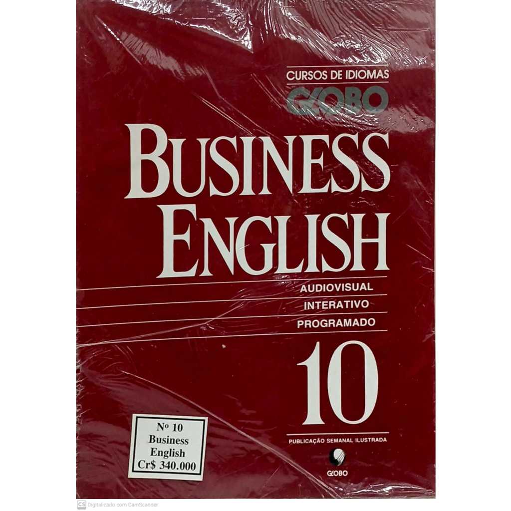Curso de Idiomas Globo Business English Vol 10 Audiovisual Interativo Programado