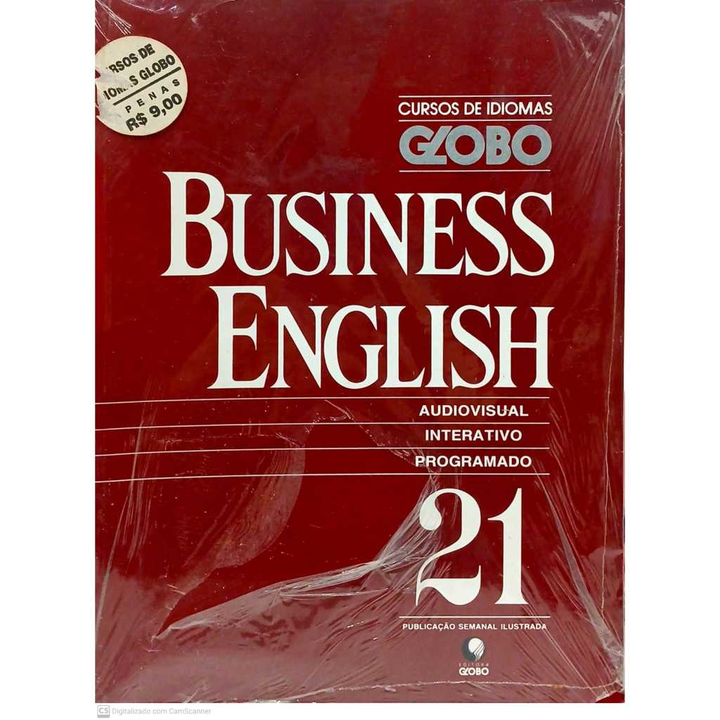 Curso de Idiomas Globo Business English Vol 21 Audiovisual Interativo Programado