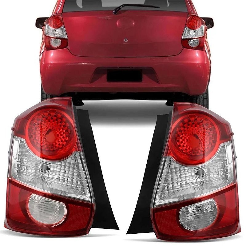 Lanterna Traseira Etios Hatch Cross Bicolor 2013 2014 2015 - FITAM
