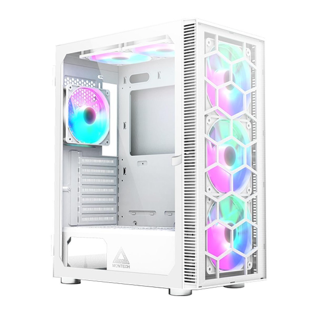 Gabinete Montech X3 Glass White: Onde Comprar | BuscaProdutos