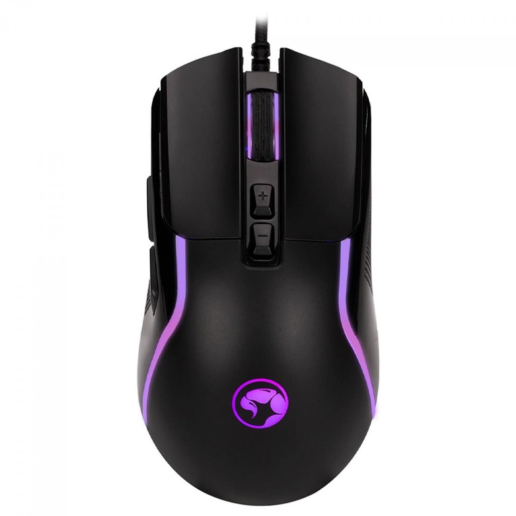 Mouse Gamer Marvo M292, 8000 DPI, 7 botões, Black, M292 BK - Computers & Accessories
