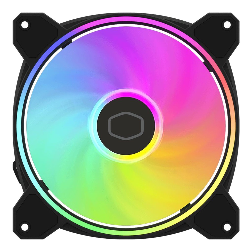 Cooler Para Gabinete Cooler Master MasterFan MF140 HALO², 140mm, ARGB, Black, MFL-B4DN-16NP2-R2 - Computers & Accessories