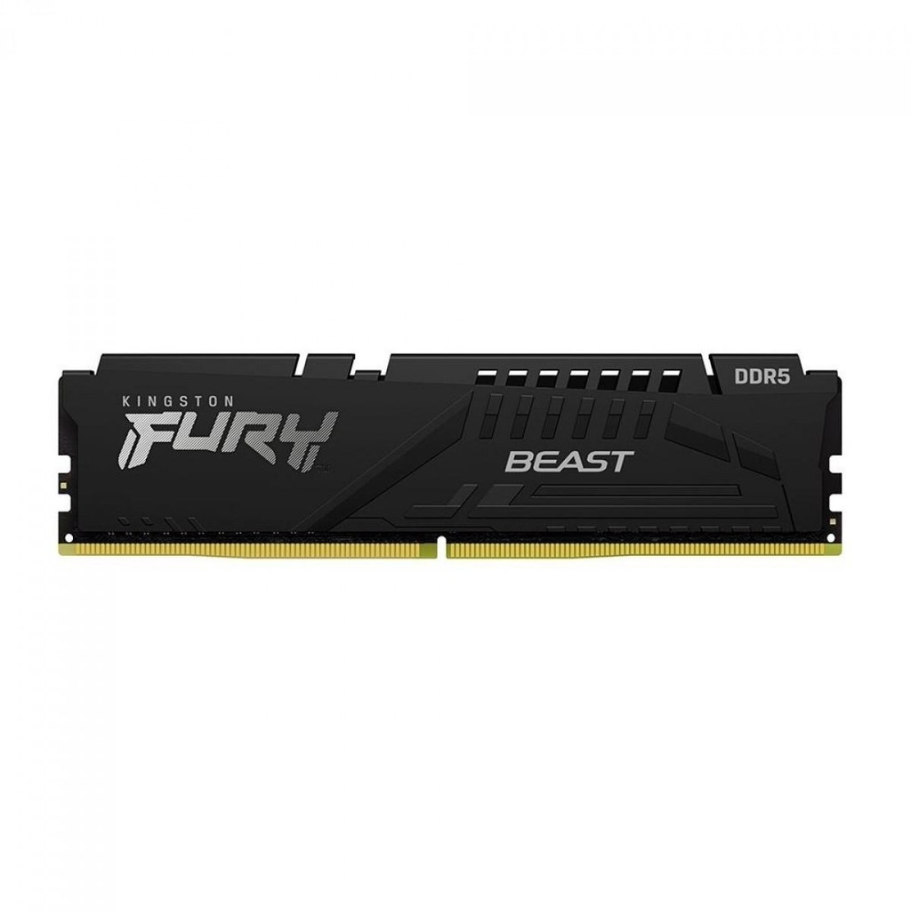 Memória DDR5 Kingston FURY Beast, 16GB, 5600MHz, Black - Computers & Accessories