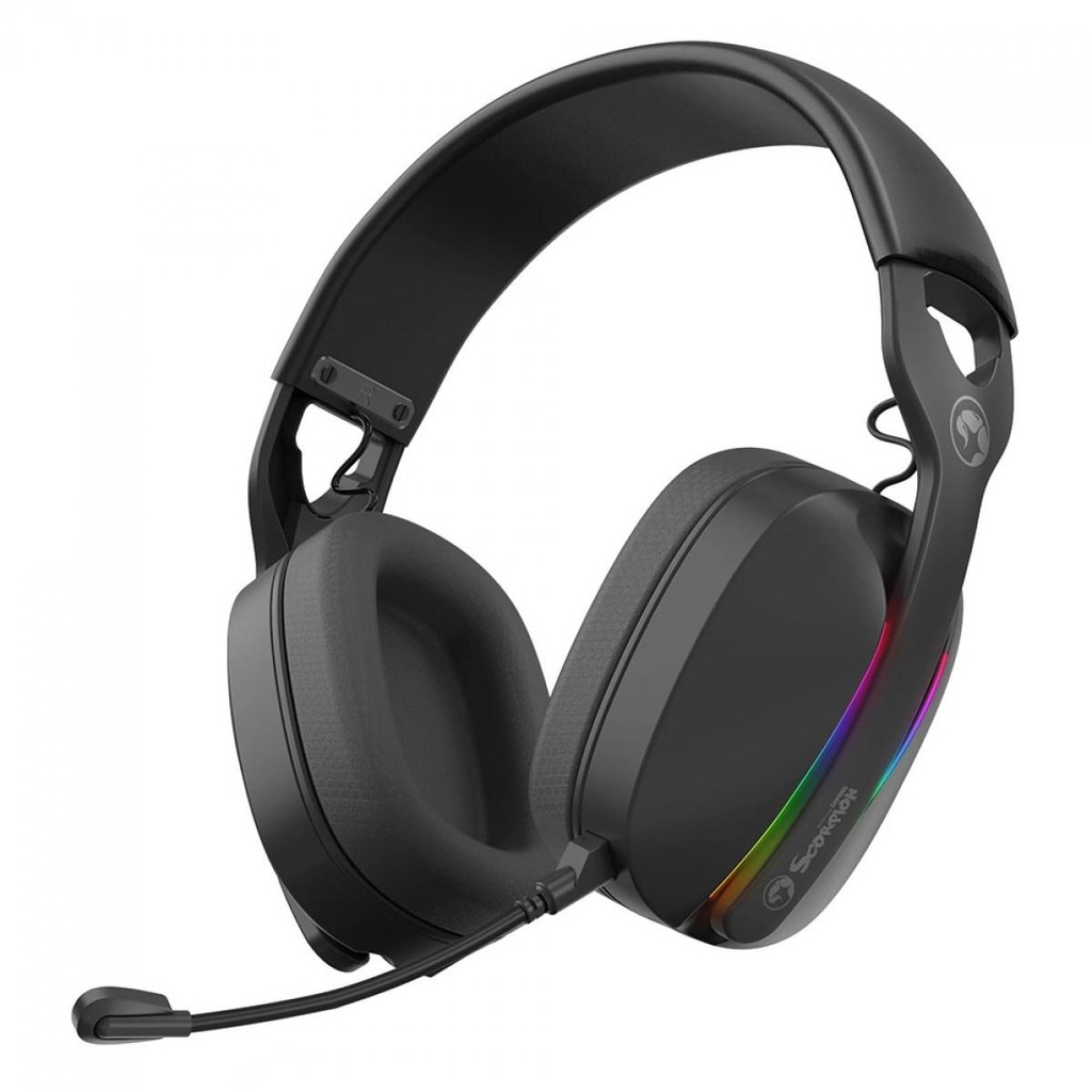 Headset Gamer Marvo Pulz 70S, USB, 7.1 Surround, Drivers de 40mm, RGB, Black, HG9086 BK - Audio