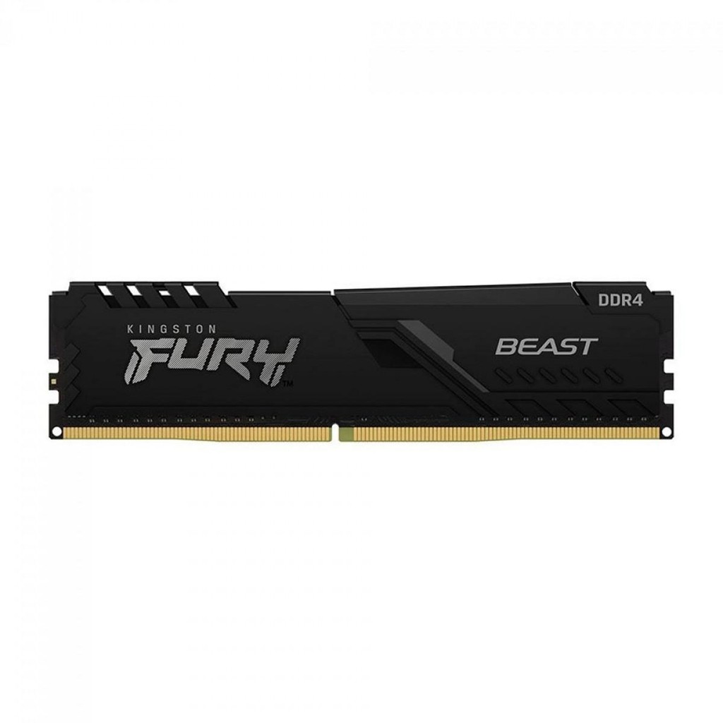 Memória DDR4 Kingston Fury Beast, 16GB, 3200Mhz, Preto, KF432C16BB/16 - Computers & Accessories