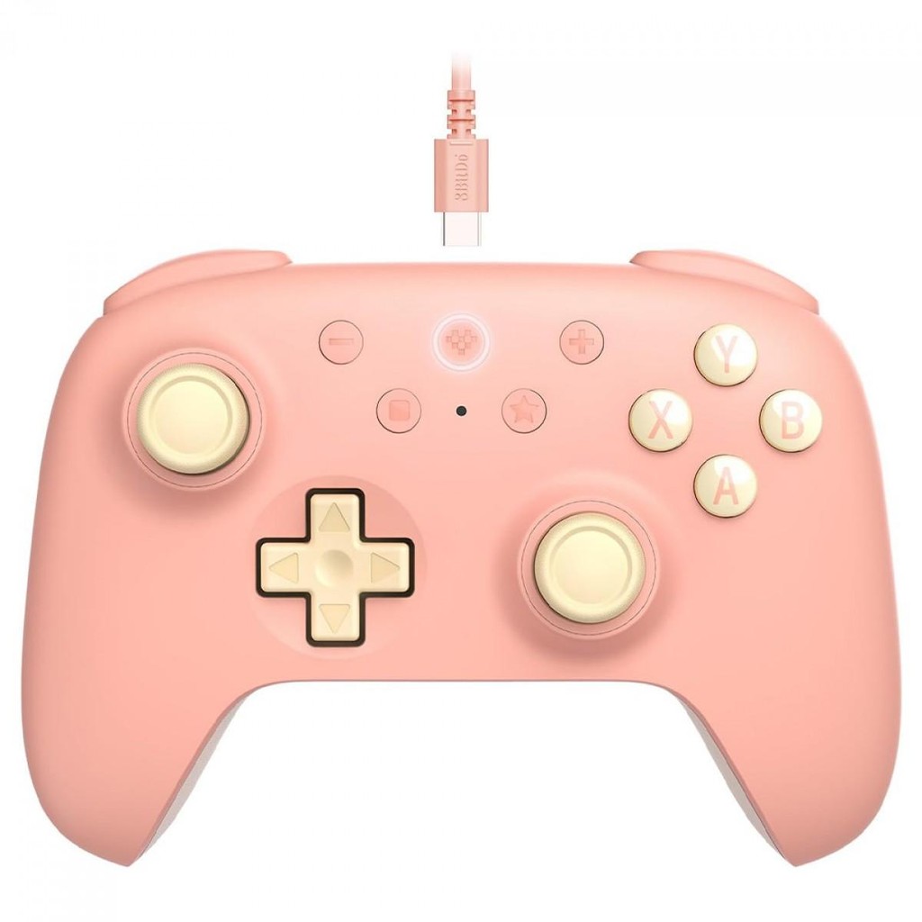Controle Gamer 8BitDo Ultimate 2C, Com Fio, Hall Effect, Peach, 82CD04 - Gaming & Consoles