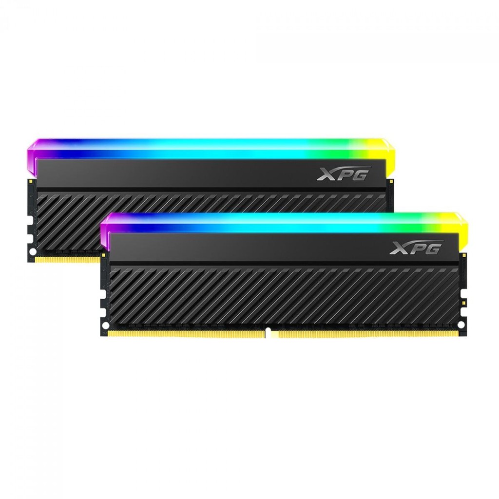 Memória DDR4 XPG Spectrix Gammix D45G, RGB, 32GB (2X16GB), 3600MHz, Black, AX4U360016G18I-DCBKD45G - Computers & Accessories