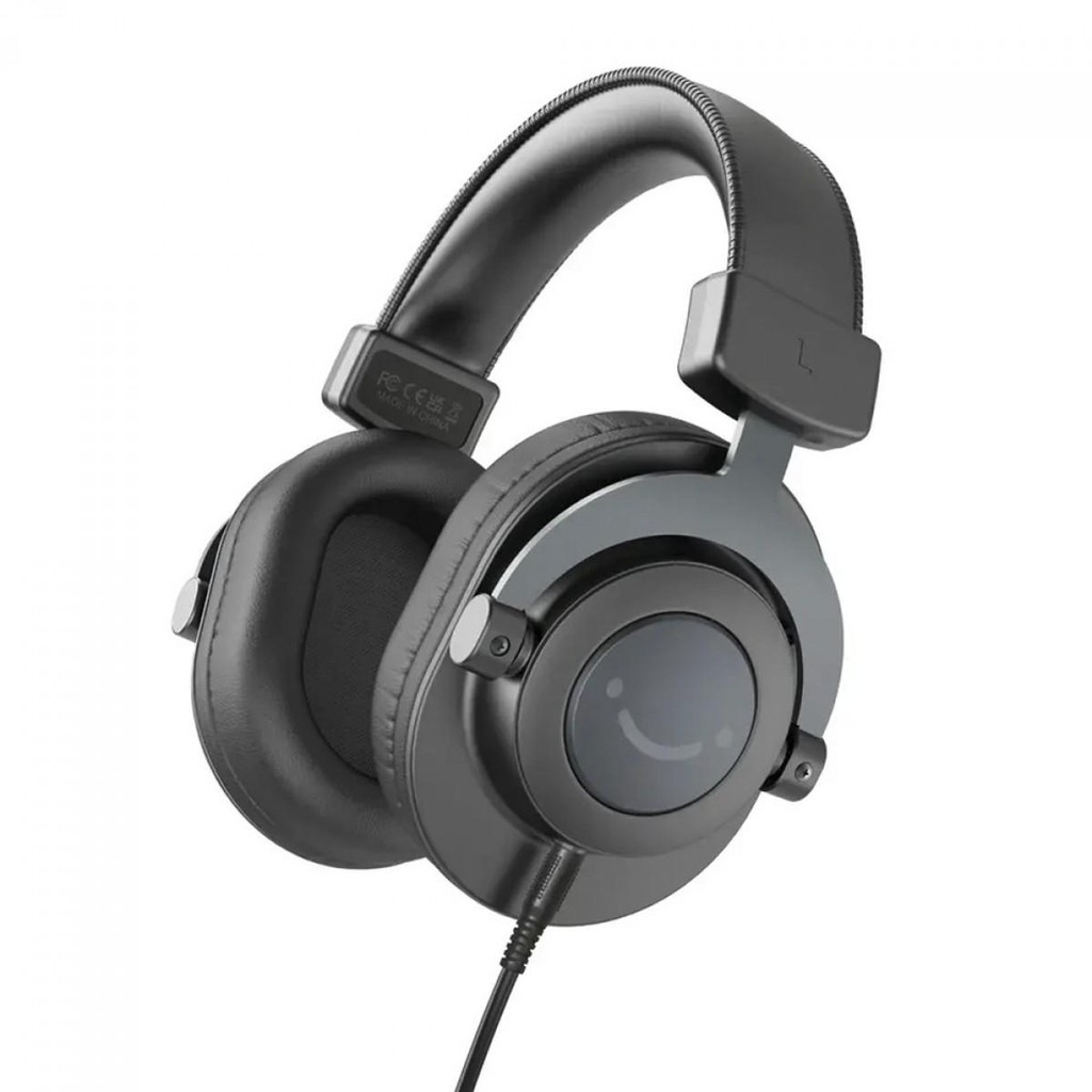 Headphone Gamer Fifine H8, 3.5mm, Drivers de 50mm, Black - Audio