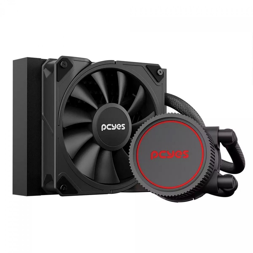 Water Cooler PCYES Sangue Frio 3 Black Vulcan, 120mm, Intel-AMD, Preto, WCSF3120BR - Computers & Accessories