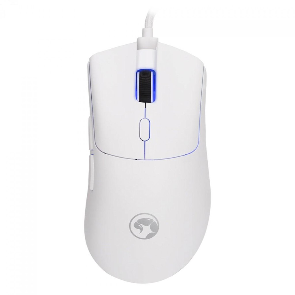 Mouse Gamer Marvo G950, RGB, 12000DPI, USB, 6 Botões, Branco, G950-WH - Computers & Accessories