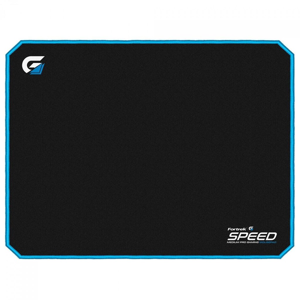 Mouse Pad Gamer Fortrek Speed MPG101 AZ, Médio (320x240mm), Preto/Azul - 72696 - Computers & Accessories