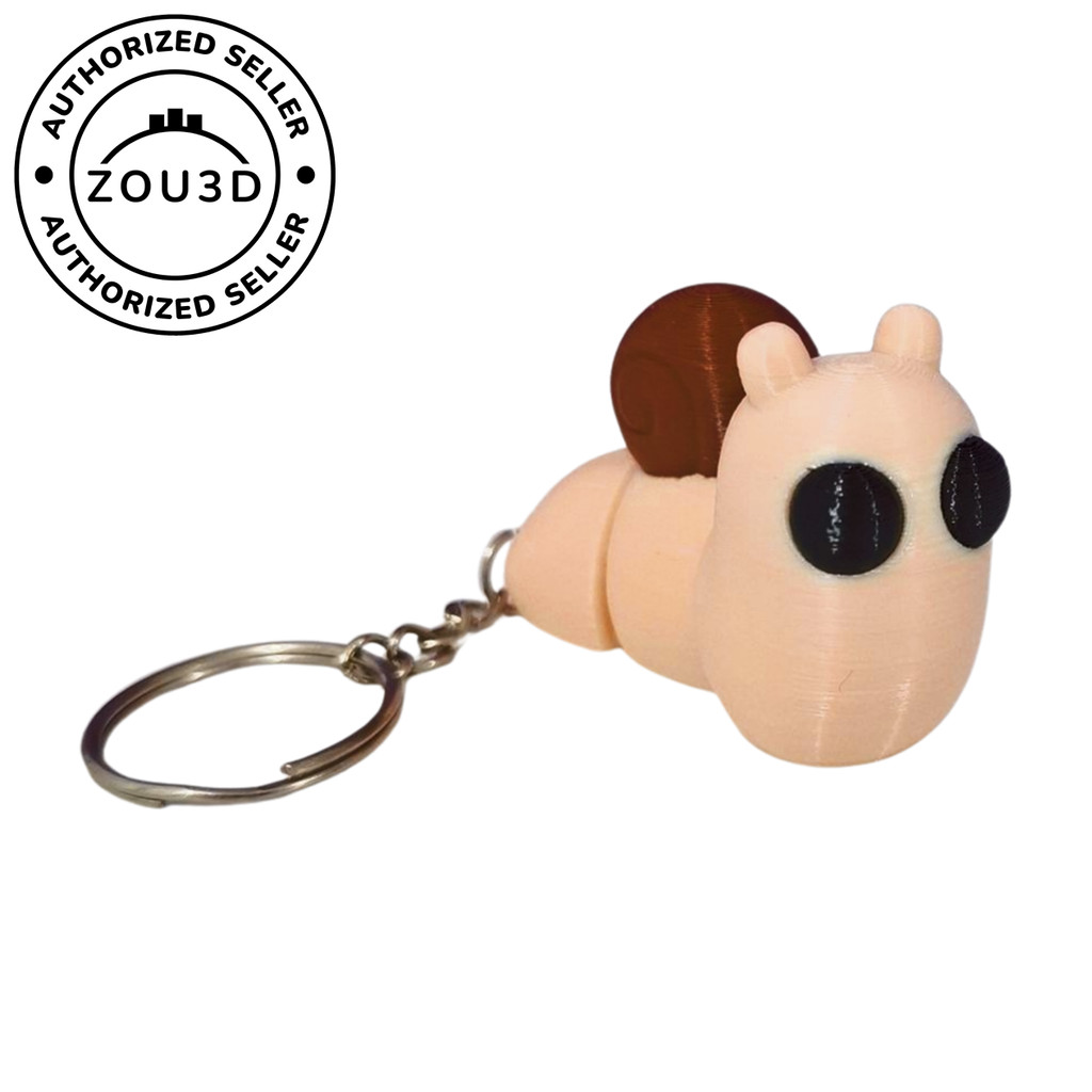 Lesma Caramujo Caracol / Chaveiro Articulado / Ímã de Geladeira / Brinquedo Infantil