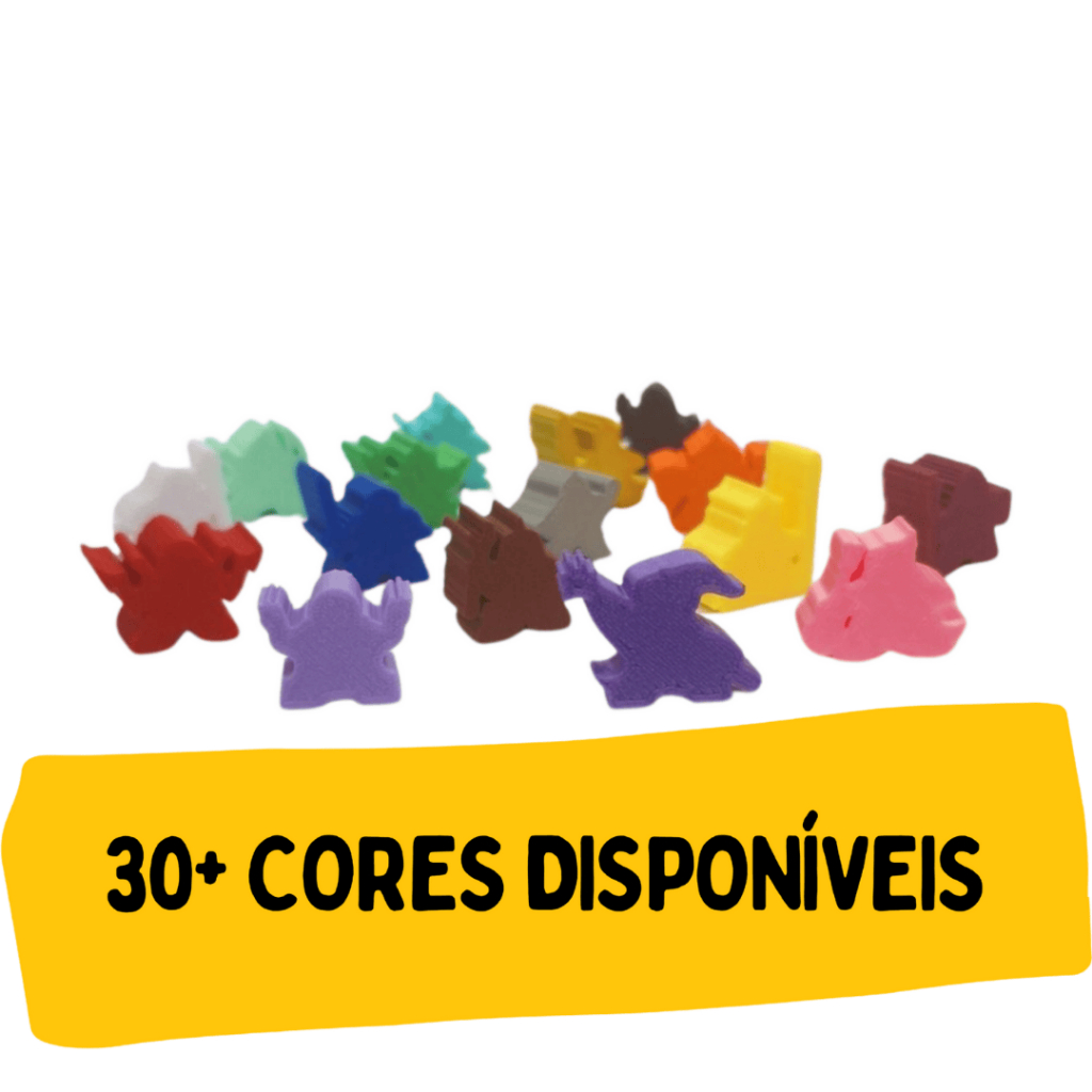 Kit Meeples Classes de RPG D&D - Personagens Dungeons and Dragons - Board Game Jogo de Tabuleiro