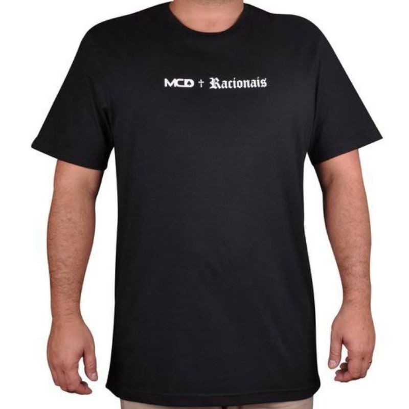 Camiseta Mcd Racionais camisa unissex algodao
