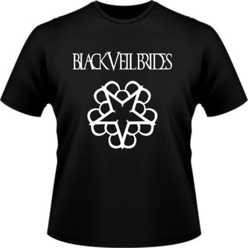 Camiseta Black Veil Brides Camisa Unissex algodão