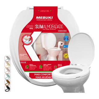 Tampa Pra Vaso Sanitário Almofadado Deca Oval 1.6gpf 6.0lpf Várias Cores em Oferta na Shopee