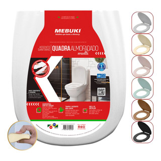 Assento Sanitário Pra Vaso Almofadado Retangular Paris Ideal Standart 1.6gpf 6.0lpf em Oferta na Shopee