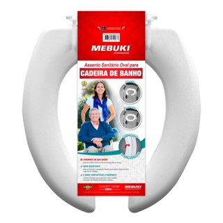 Assento Oval Cadeira De Banho Para Idoso Abertura Frontal em Oferta na Shopee