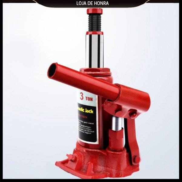 Macaco Hidráulico Tipo Garrafa 3 Toneladas em Oferta na Shopee