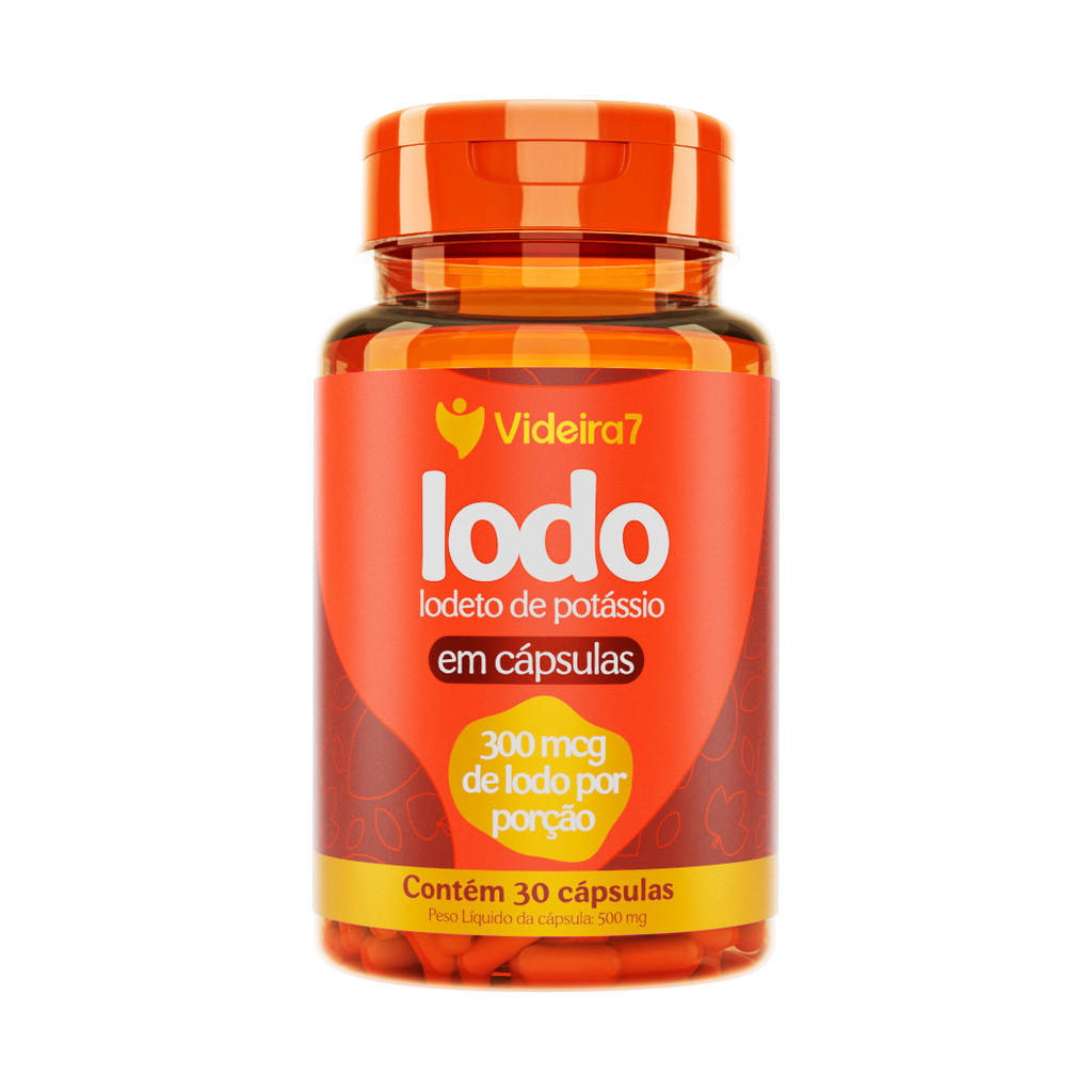 Iodo Iodeto de Potássio Cápsula em Oferta na Shopee