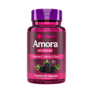 Amora com Vitaminas e Minerais 500mg - 60 CÁPSULAS em Oferta na Shopee