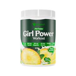 Pré Treino Feminino Girl Power Abacaxi e Hortelã 300g