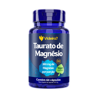 Taurato de Magnésio 260mg Cápsula em Oferta na Shopee