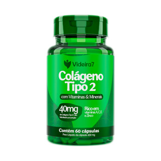 Colágeno Tipo II com Vitaminas e Minerais 40mg 60 CÁPSULAS em Oferta na Shopee