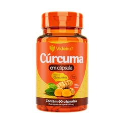 Cúrcuma Longa Pura Açafrão 500mg - 60 CÁPSULAS