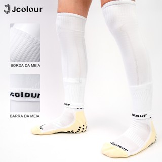 KIT 6 Meião Suporte Para Caneleira Cortado Canelito Futebol em Oferta na Shopee