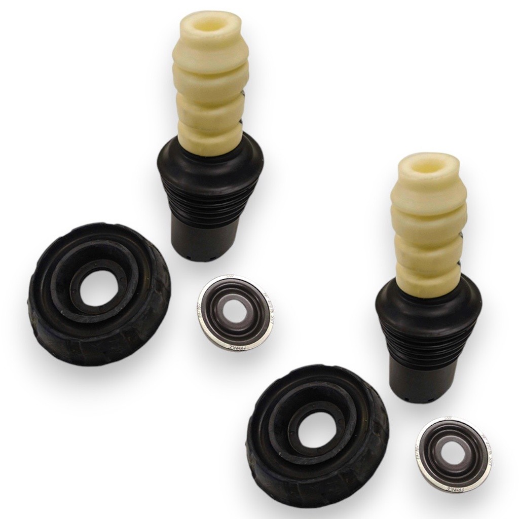 Kit Suspensão Coxim + Rolamento + Coifa para Amortecedor Dianteiro Kayaba KYB Logan 1.6 2008 a 2022 – Original Completo