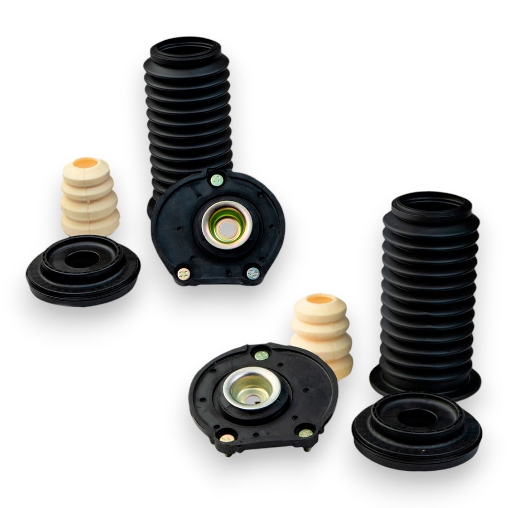 Kit Suspensão Coxim + Rolamento + Coifa p/ Amortecedor Dianteiro Kayaba KYB Fiat Linea 1.9 2009 a 2010 Original Completo