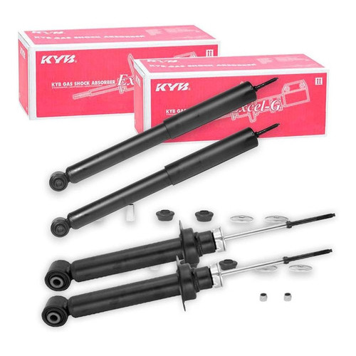 Kit 4 Amortecedores Dianteiro e Traseiro Kayaba KYB Tras Pajero Full 2000 a 2006 – Original Completo