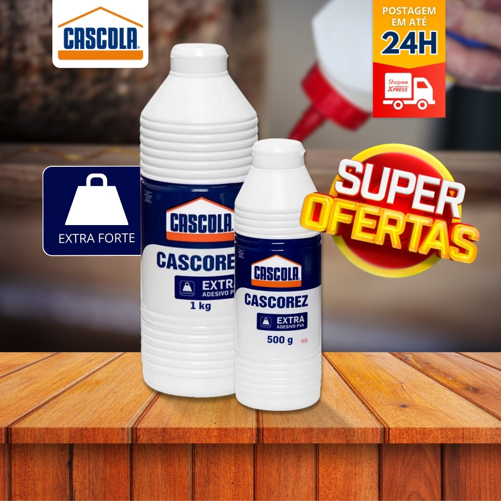 Cola Cascorez Extra HENKEL - Branca 1kg | 500g