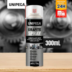 Spray Grafite Lubrificante Seco 300ml - Unipega