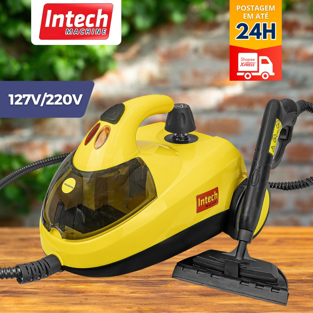 Vaporizador E Higienizador Vapor Clean 1.500w + Acessórios Intech Machine 220V