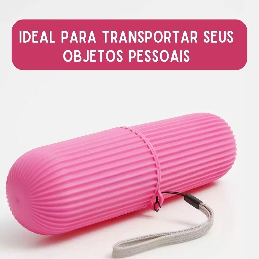 Estojo Multiuso Porta Escova de Dente Necessaire - Plasútil - 159 · foto 2
